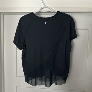 Lululemon Split Back Short Sleeve Shirt